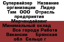 Супервайзер › Название организации ­ Лидер Тим, ООО › Отрасль предприятия ­ Мерчендайзинг › Минимальный оклад ­ 35 000 - Все города Работа » Вакансии   . Брянская обл.,Сельцо г.